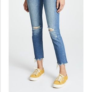 MOTHER denim The Rascal Ankle Chew